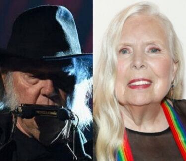 Neil Young - Joni Mitchell - Getty Images