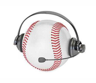 Baseball with Headset