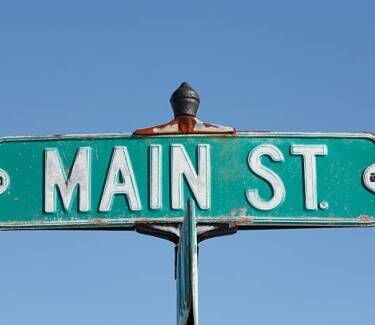 Main Street sign - Getty Images