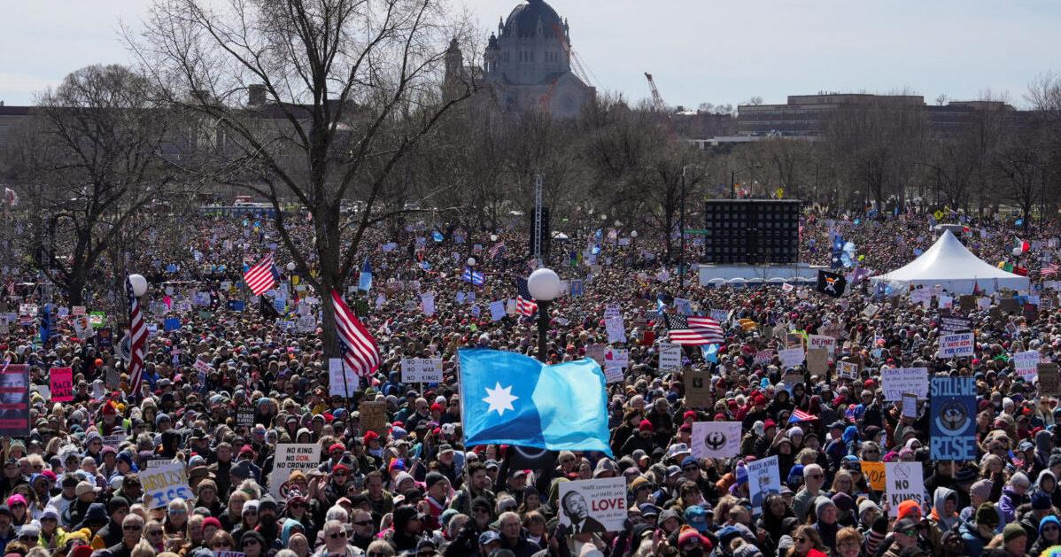 Millions march in largest U.S. protest in history as Twin Cities take center stage in 'No Kings' movement