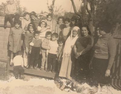 Munira Hammouri and family