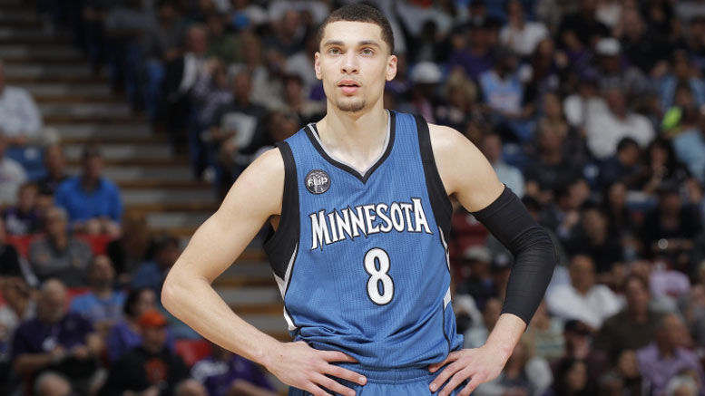 lavine timberwolves jersey