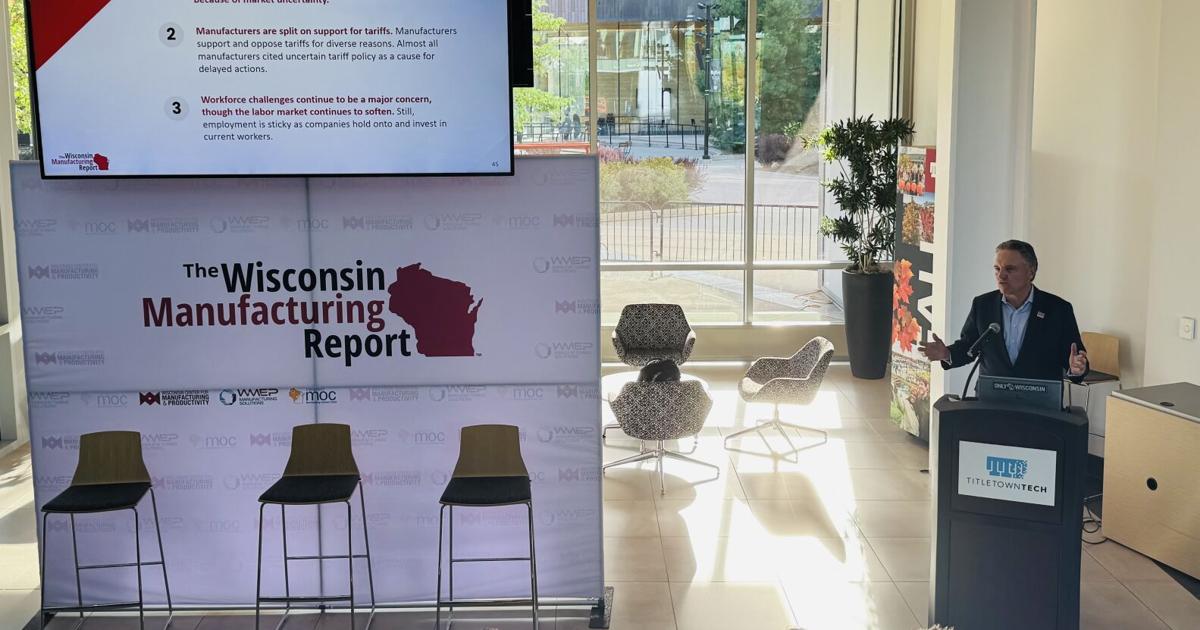 Economic optimism reaches all-time high in 2025 Wisconsin Manufacturing Report