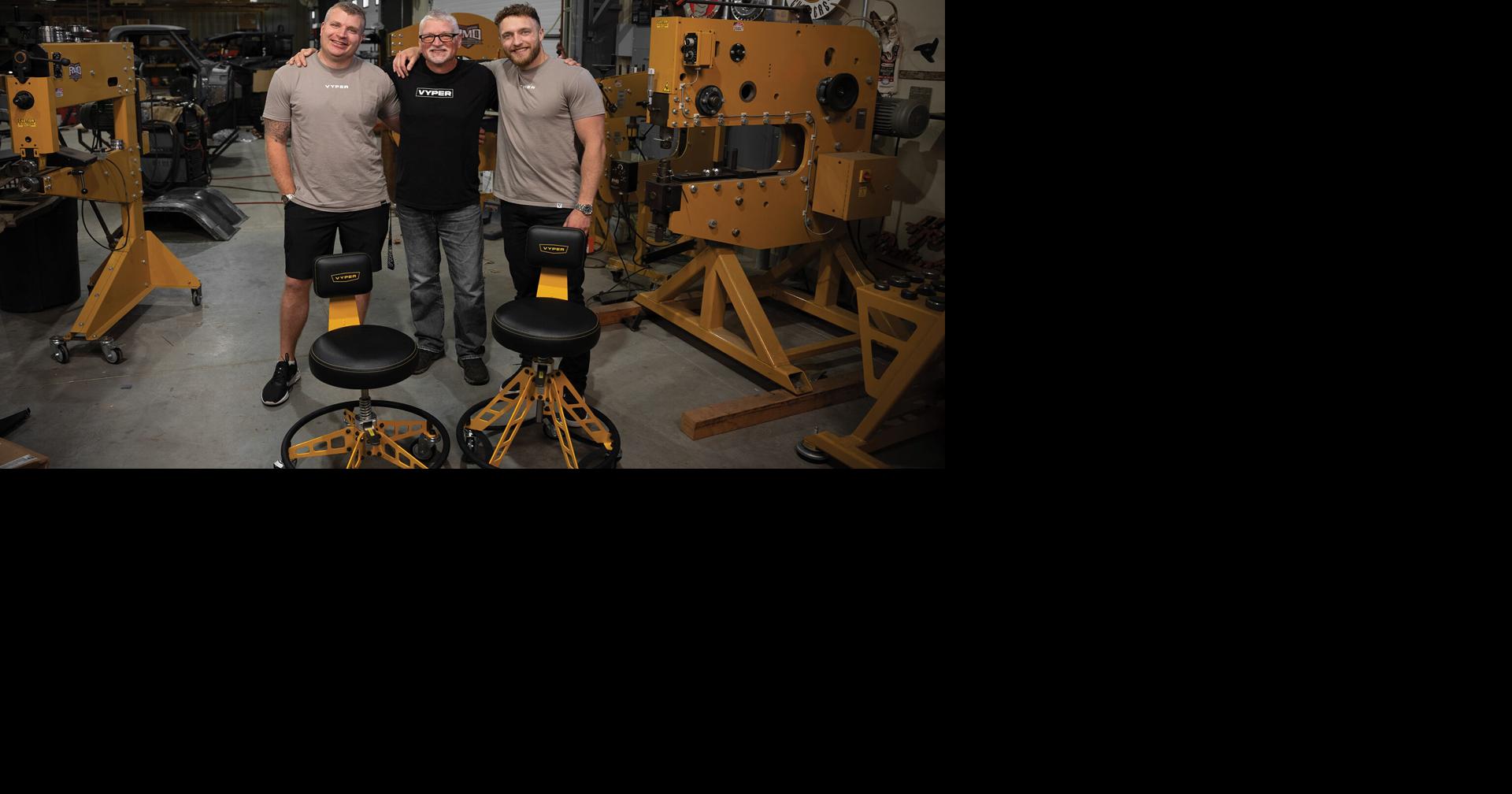 Vyper Industrial builds a booming brand around making shop chairs sexy