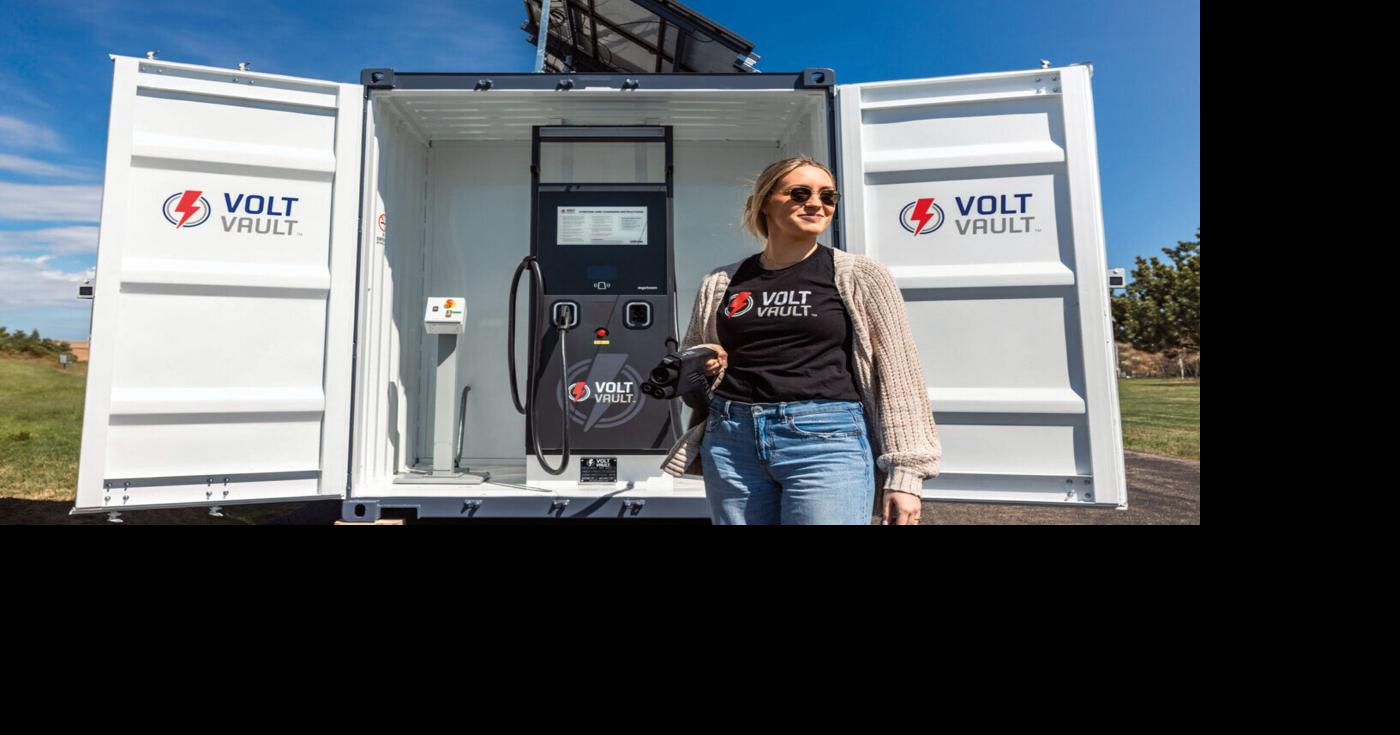 Wisconsin‑made Volt Vault offers fleets an off‑grid EV charging alternative
