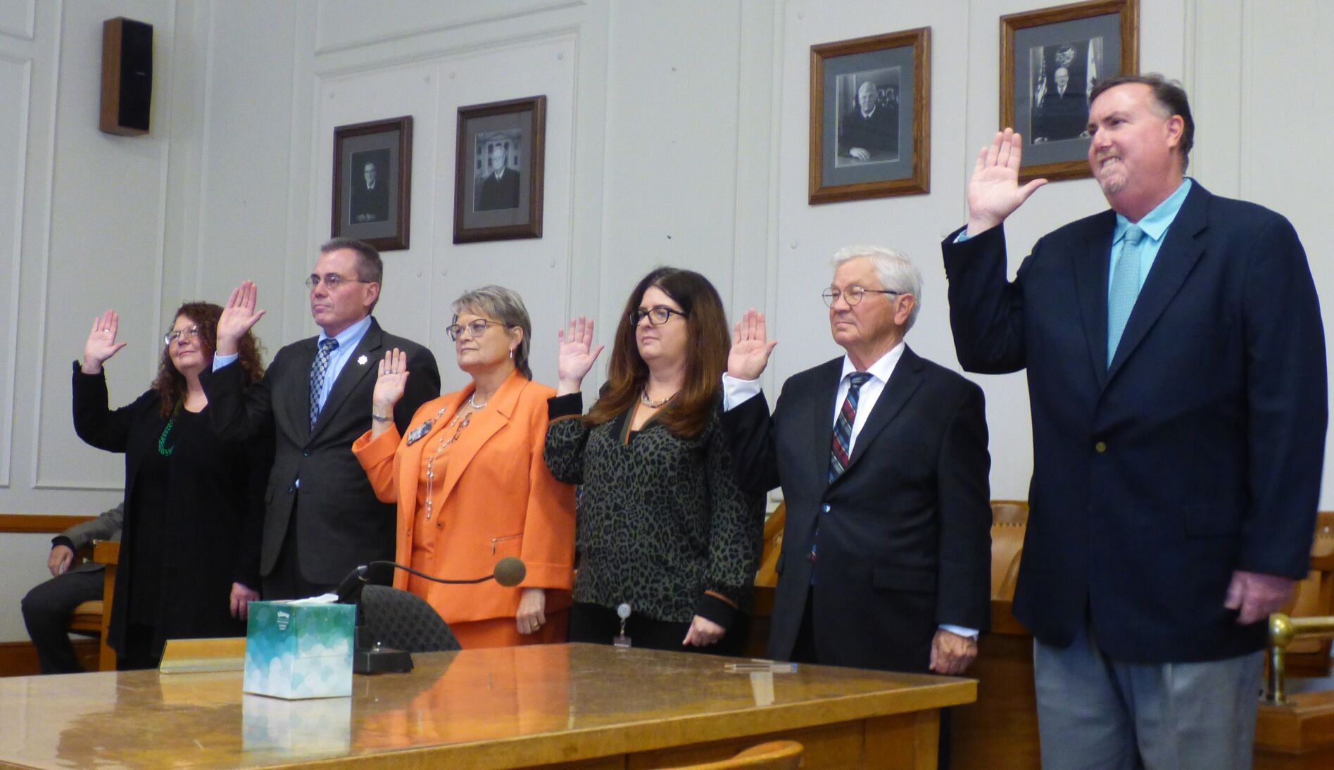 Newly Elected County Officials, Incumbents Take Oaths Of Office | News ...