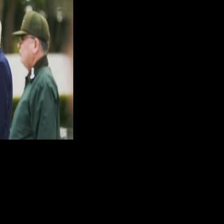 Russians Interior Minister Vladimir Kolokoltsev (L) on a visit to Cuba