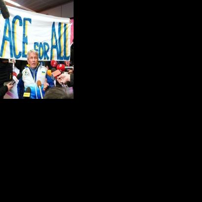 Ukraine's Paralympic Committee President Valeriy Sushkevych says the International Paralympic Committee has betrayed Ukraine in allowing Russian athletes to compete under their own flag at the Milan-Cortina Games