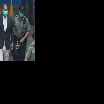 Hong Kong pro-democracy media tycoon Jimmy Lai, seen in 2020, has already been jailed for over five years as his trial progressed