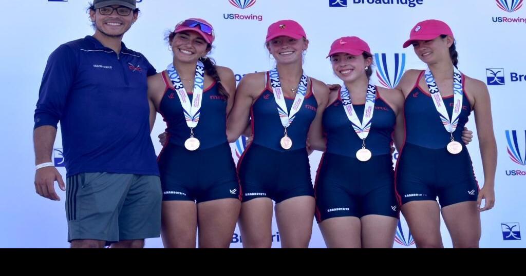 Local students help Miami Rowing Club shine in rowing nationals Key