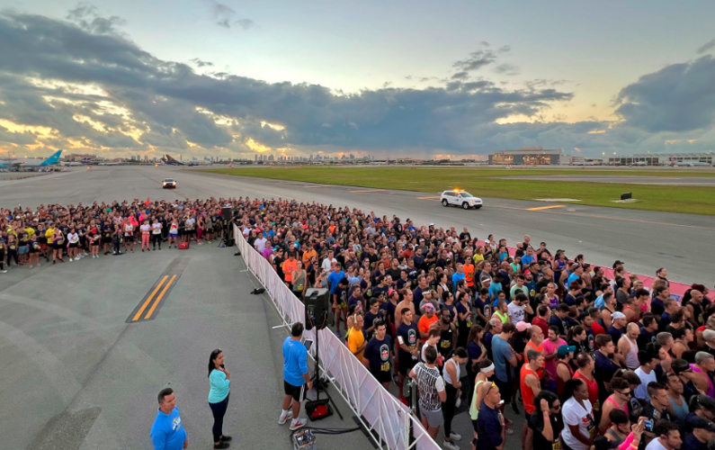 MIA runway 5K run raises $30,000+ for breast cancer research, closing out a successful Breast Cancer Awareness Month in South Florida