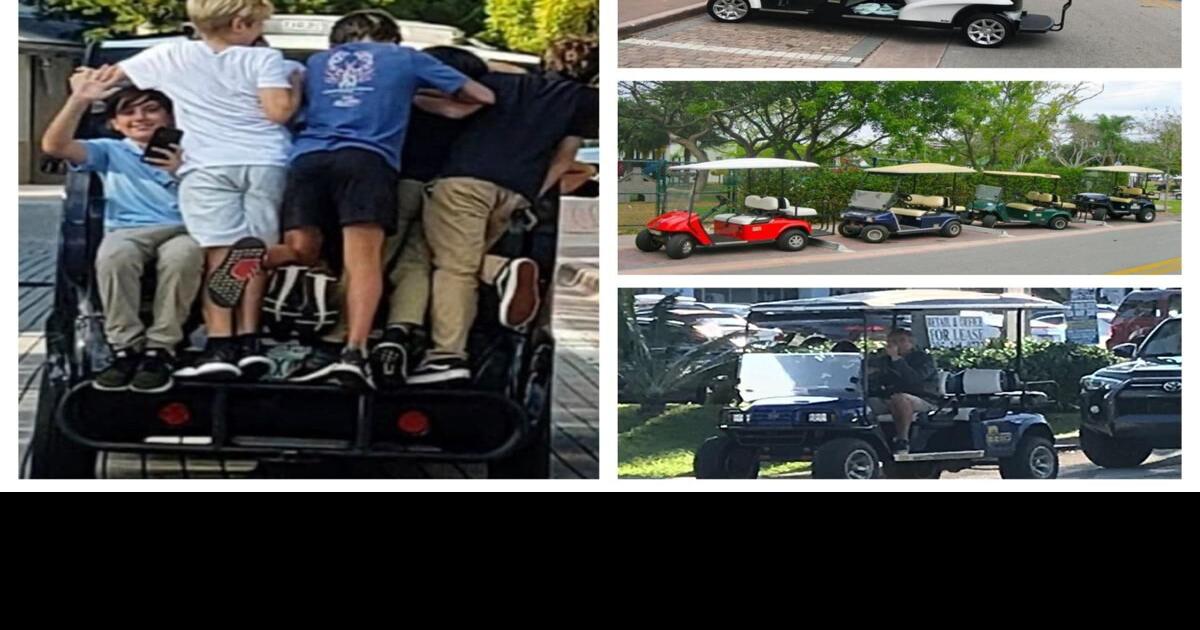 Cart impoundments and colored striping on Crandon raised as ideas to control golf carts on