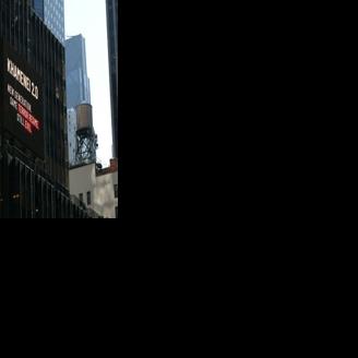 An Israeli message in New York's Times Square warns against Mojtaba Khamenei, who was appointed as the new Supreme Leader of Iran following Israel's killing of his father