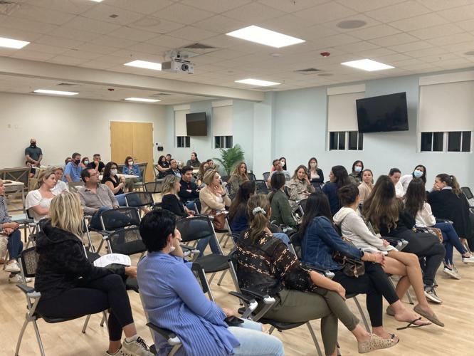 Parents of K8 Center students meet to review concerns, possible solutions