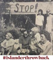 1969 #islanderthrowback… Residents mount protest to Crandon Blvd traffic circle change