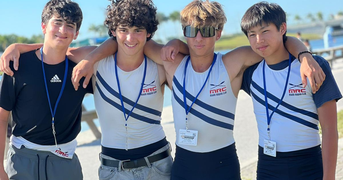 Miami Rowing Club Novice Squad honored at awards ceremony | Key ...