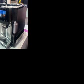 German group Bosch presented its fully automated 800 Series coffee machine (sold from $1,700) that can be synchronized with Amazon's Alexa voice assistant