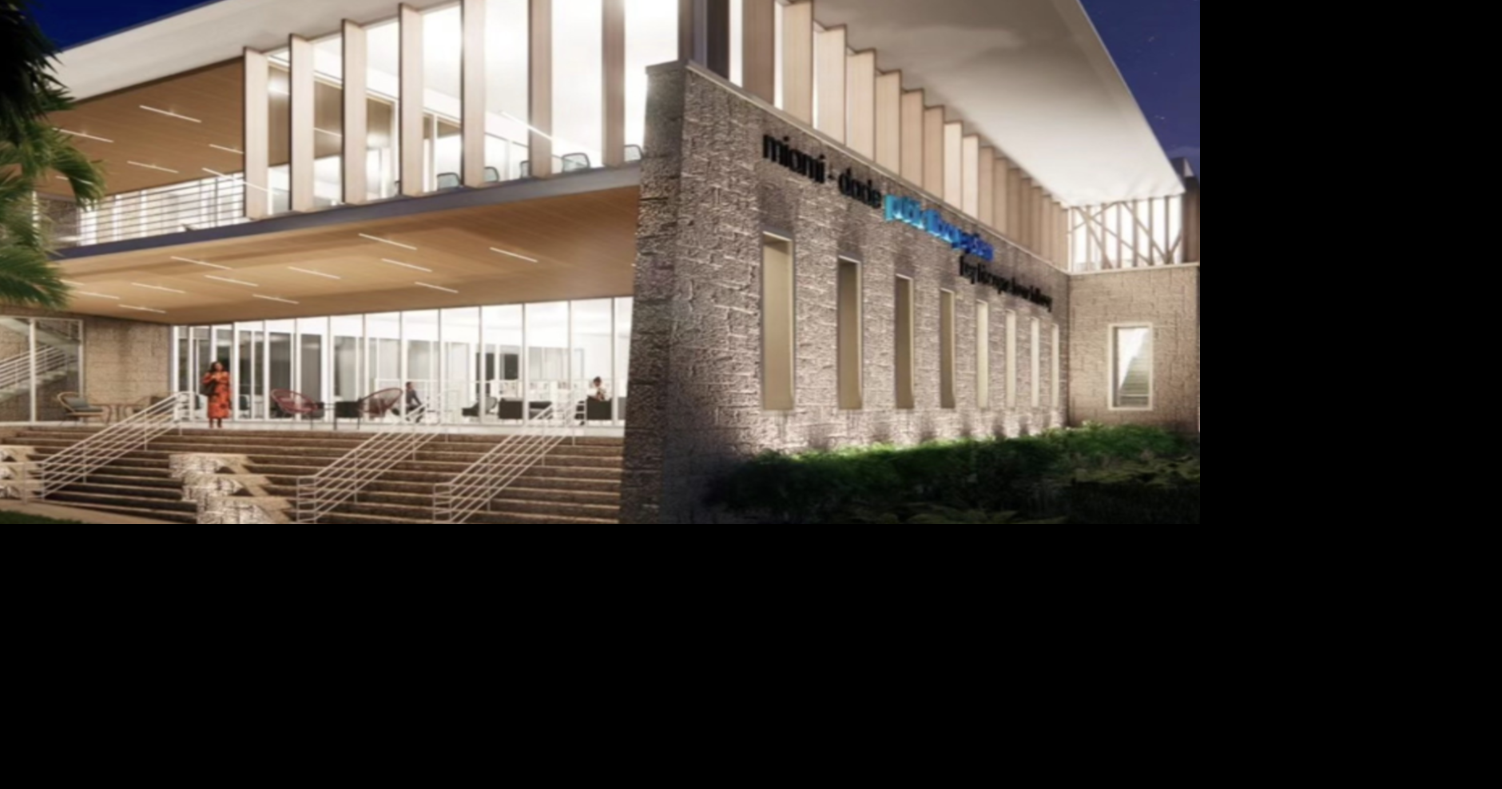 Construction on new Key Biscayne library s…
