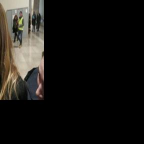 Italian influencer arrives at Milan court in Christmas cake fraud trial