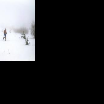 Vladimir Stevanovic, the 'Iceman', hikes the Besna Kobila mountain in Serbia