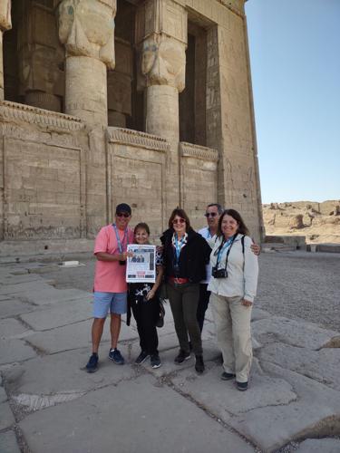 Islander News goes along for the Egyptian temple tour
