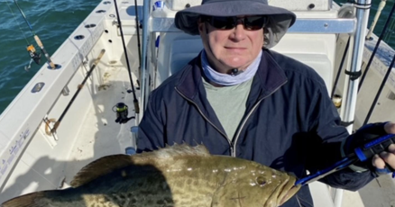 Typical spring weather brings winds and rough waters, but the fish are plentiful – if big sharks don’t get your catch first Typical spring weather brings winds and rough waters, but the fish are plentiful – if big sharks don’t get your catch first