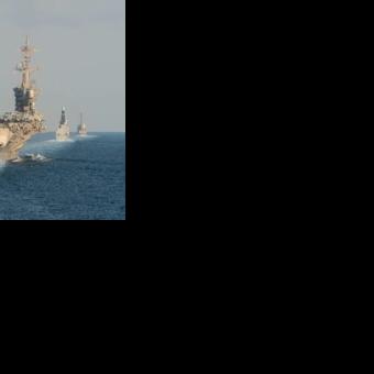 A US aircraft carrier has deployed to the Middle East