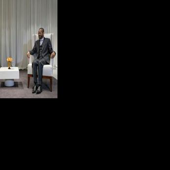 Iranian Foreign Minister Abbas Araghchi (L) meets with his Omani counterpart Badr Albusaidi in Geneva ahead of fresh negotiations with the US