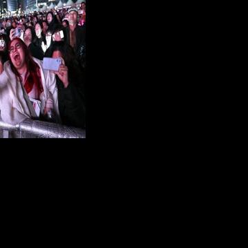 South Korean megastars BTS reunited Saturday for their first show in nearly four years in front of enormous crowds