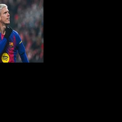 Dani Olmo scored a fantastic goal in Barcelona's 4-2 victory away to Slavia Prague