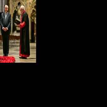 Germany's President Frank-Walter Steinmeier and his wife Elke Budenbender are on a three-day state visit