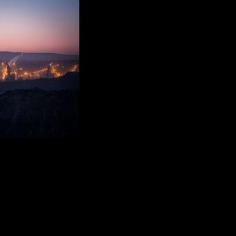 A view of the Horizon CNRL oil sands site in Fort McMurray, Alberta, Canada