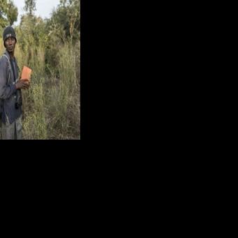 Researcher Jacques Tamba Keita followed the Fongoli chimps through their home range in southeast Senegal