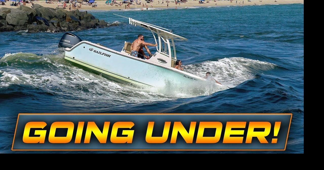 BOATS CROSS THE MOST DANGEROUS INLET IN FLORIDA !! Boats at Haulover