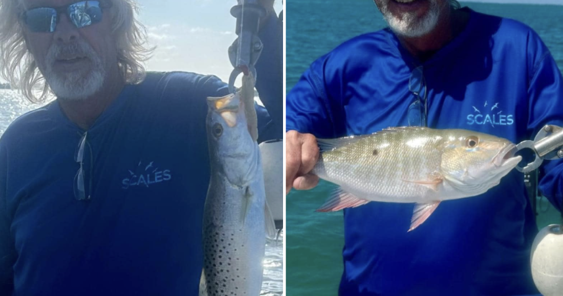 Fishing has been as good as weather allows