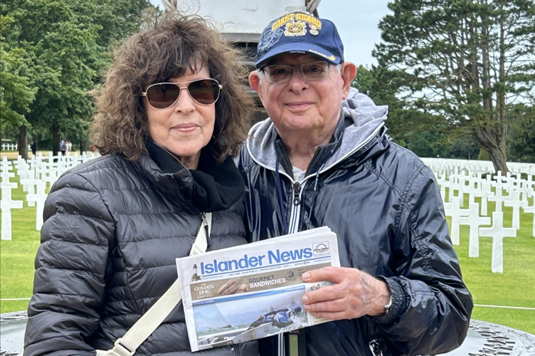 Islander News accompanies the Schwartzs to Normandy