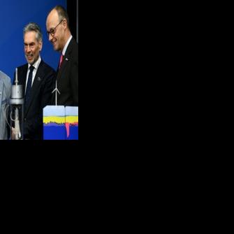 From right to left, German Chancellor Friedrich Merz, Netherland's Prime Minister Dick Schoof, Belgium's PM Bart de Wever and Norway's PM Jonas Gahr Store