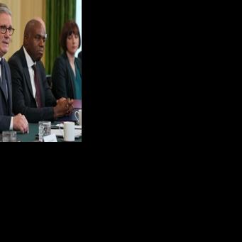 Britain's Prime Minister Keir Starmer was Tuesday chairing his weekly cabinet meeting ahead of a key debate in parliament on ex-prince Andrew