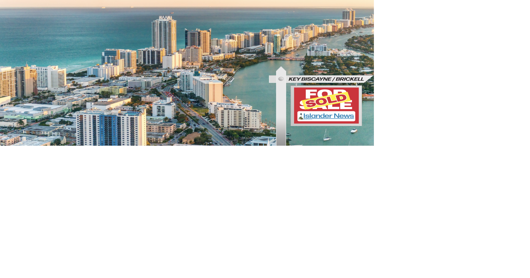 Swanky single family on Key Biscayne the most expensive home sold