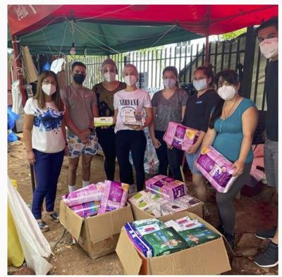 Provisions for Paraguay relief project organized by YLC student