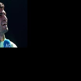 Spain's Carlos Alcaraz is into the last 16