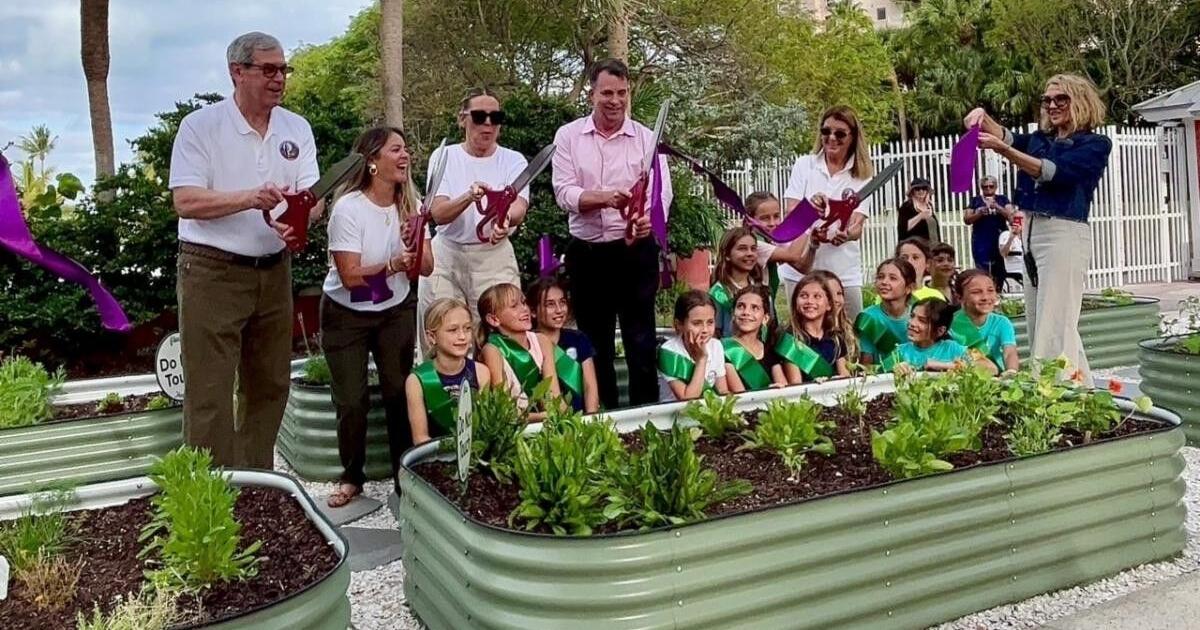 Community garden marks first anniversary with celebration