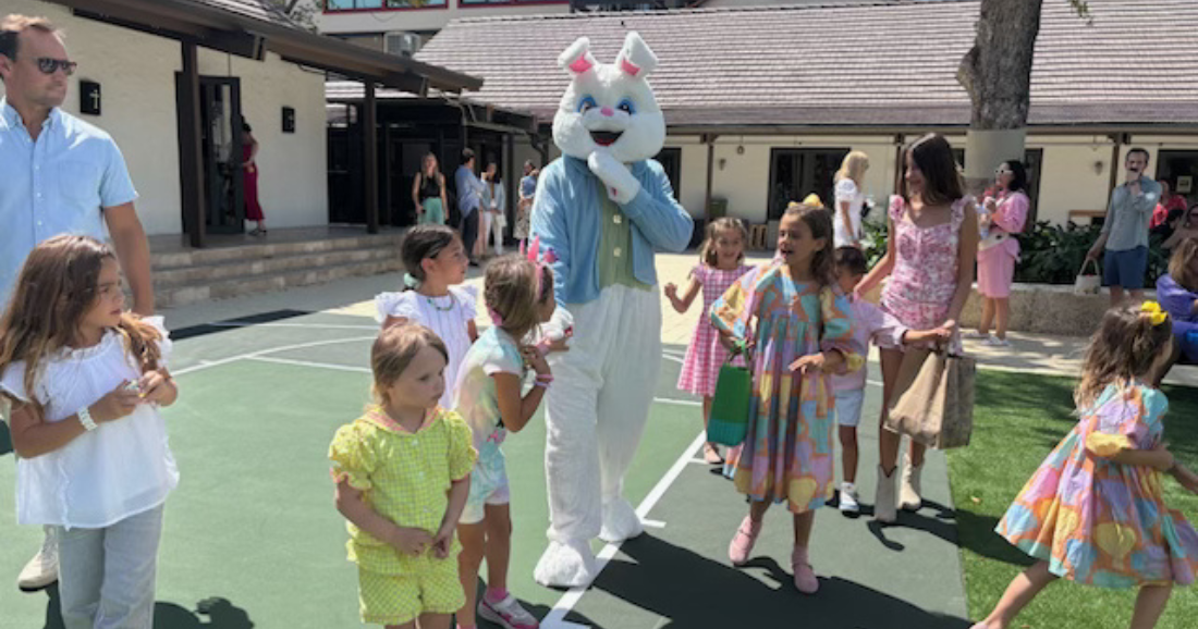 Spring celebration brings Easter service, egg hunt to St. Christopher’s