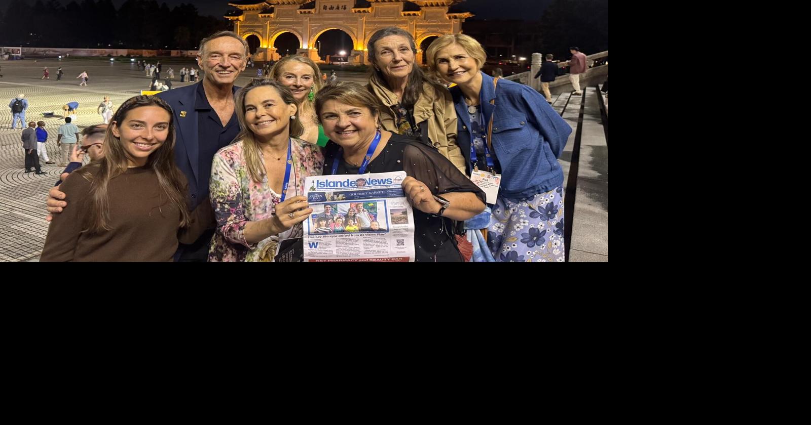 Islander accompanies Rotarians to Taipei