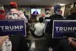 Phoenix residents watch presidential candidate Donald Trump speak at ...