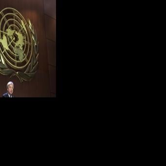 Guterres said global warming was pushing the planet to the brink