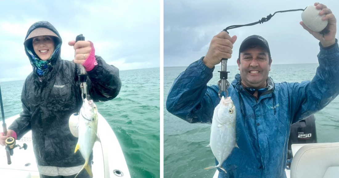 Storm-driven waters prevent fishing, but better weather should lead to Spanish mackerel and tuna fishing.