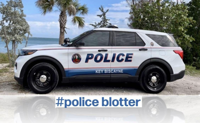 Key Biscayne Police Blotter for January 2 to January 15