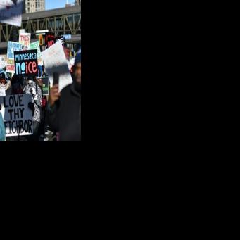 Minneapolis has been rocked by protests against US immigration agents who have staged massive raids and are accused of racial profiling