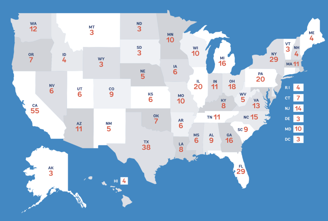 538 Electoral Map